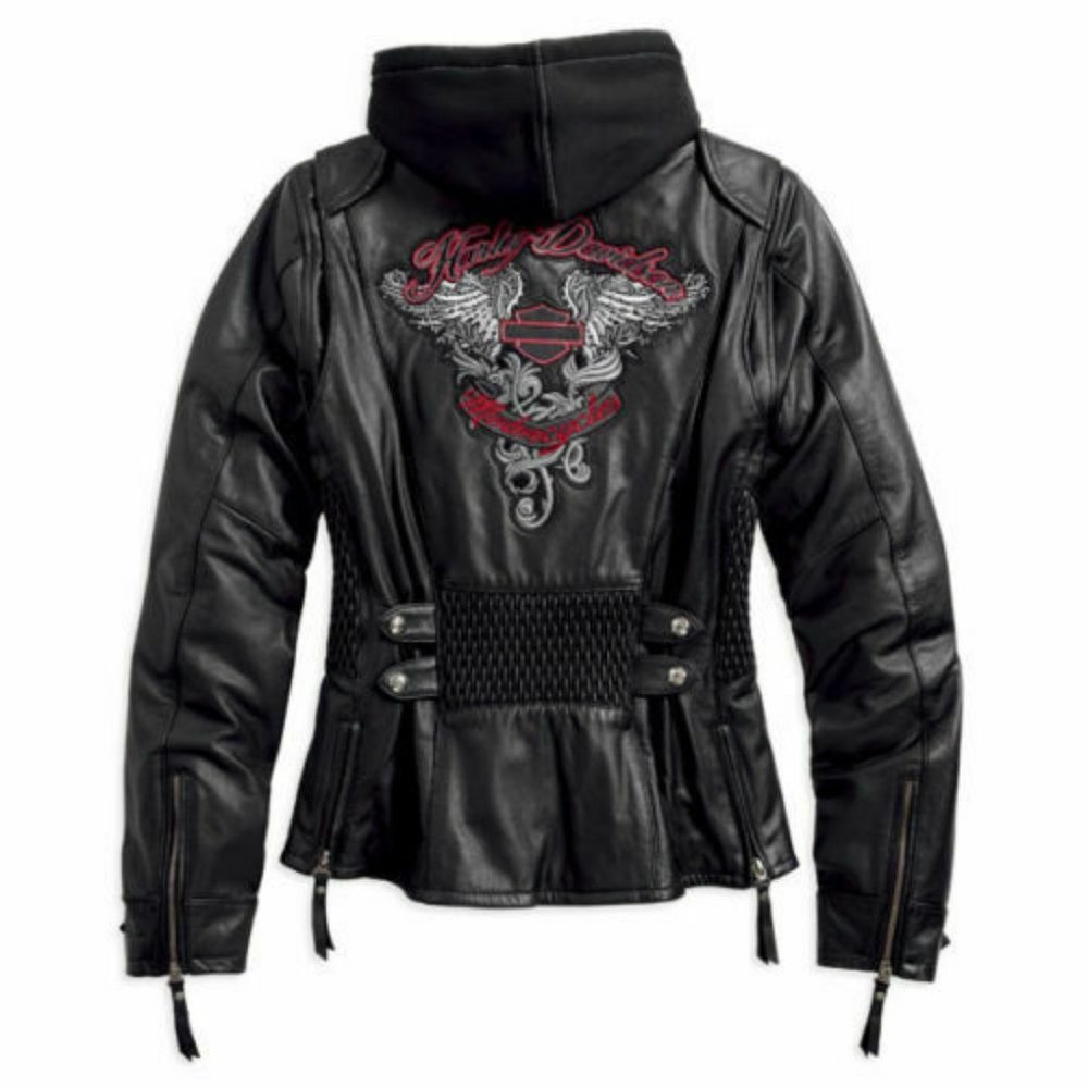 Harley Davison Women's Amelia 3 in 1 leather  3W